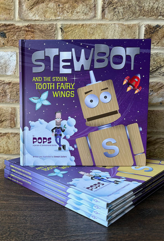 Stewbot Children's book cover